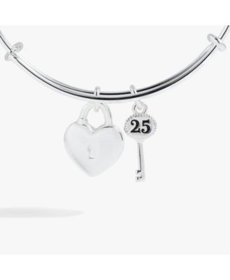 25th Year Anniversary Bangle Bracelet