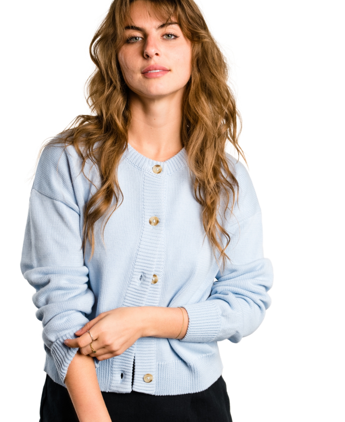 Women's Willow Classic Cardigan - Heather grey