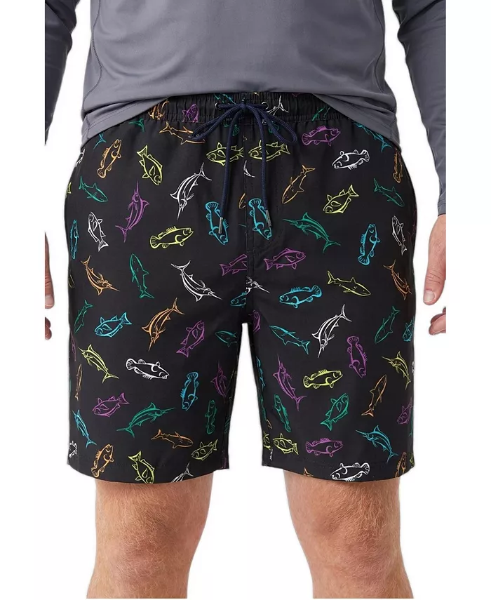 Big & Tall 8" Swim Trunks With Super Stretch Liner - thumbnail 8