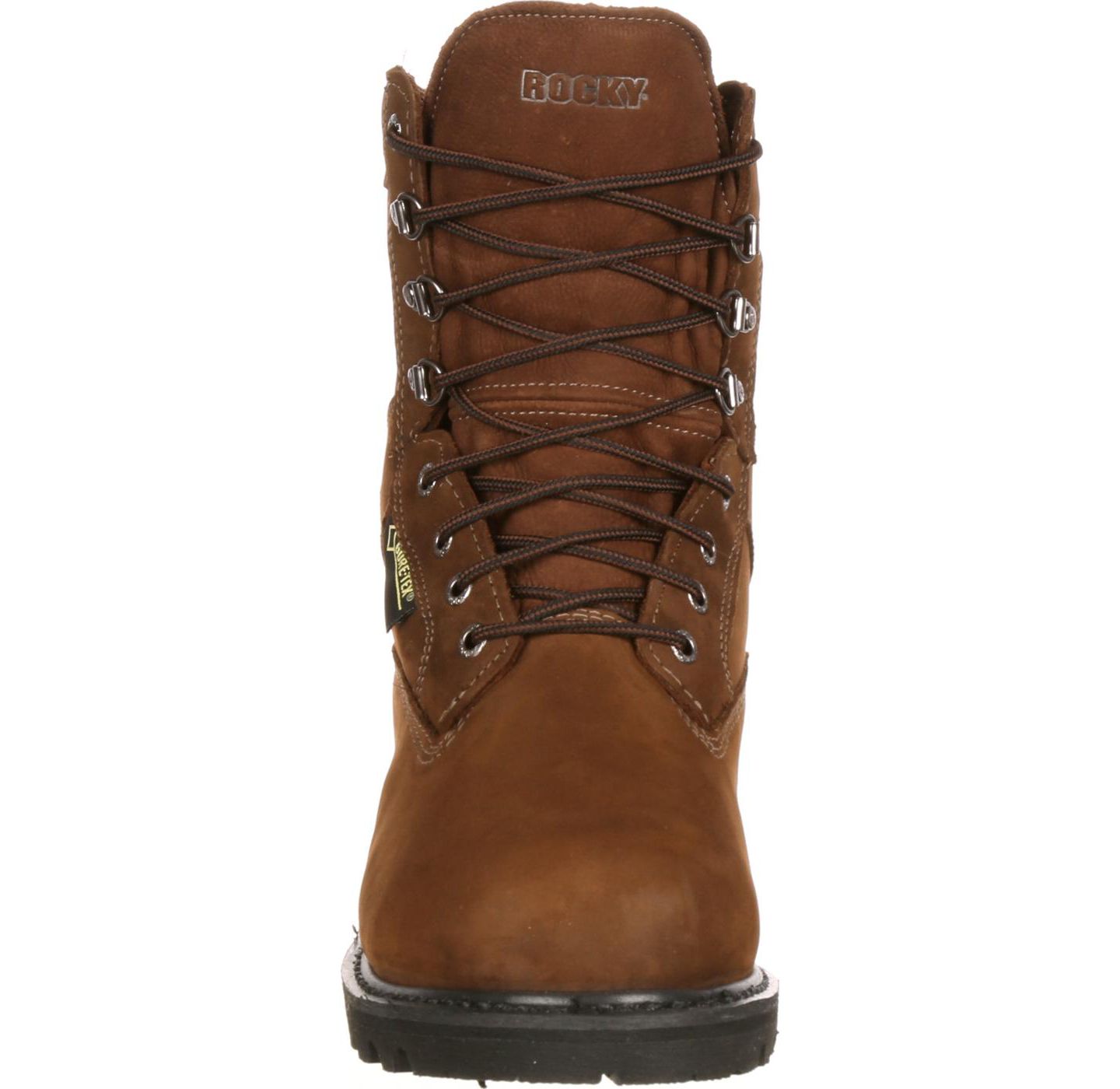 Мужские ботинки ROCKY Ranger Steel Toe GORE-TEX Waterproof 600G Insulated Work Boot, цвет: Коричневый — фото 5