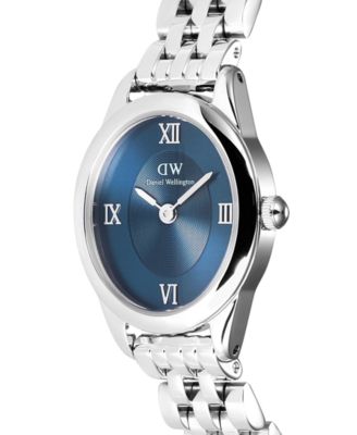 Women's Analog Silver Tone Stainless-Steel Watch, 22mm