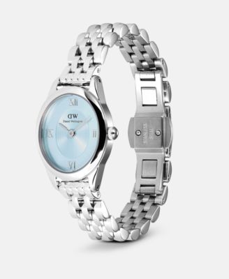 Women's Analog Silver Tone Stainless-Steel Watch, 22mm