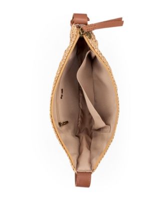 The Sak Tess Straw Mini Sling Bag