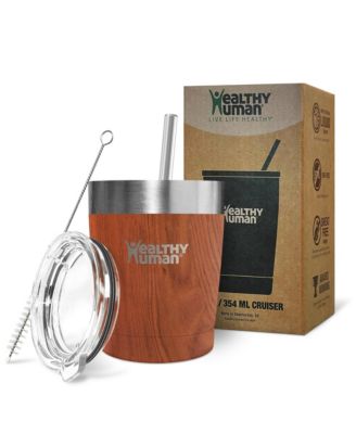 Cruiser Tumbler: 12oz - Natural Wood