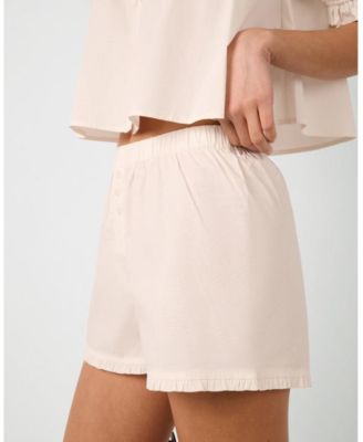 Women's Ruffle Boxer Short