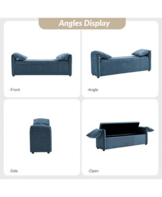 Alberto Modern Storage Bench with Ample Storage Space