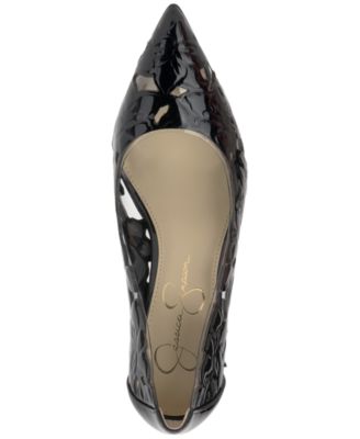 Women's Erinia Cutout Floral Pumps