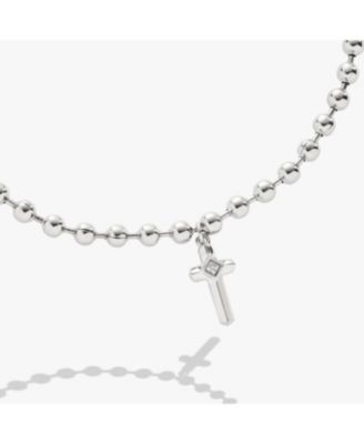 Cross Ball Chain Bracelet