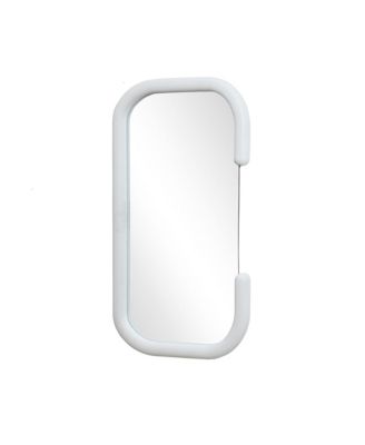 White C-Frame Accent and Vanity Wall Mirror