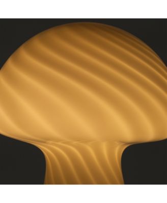 Mushroom Frosted Glass LED Table Lamp Bundle (13")