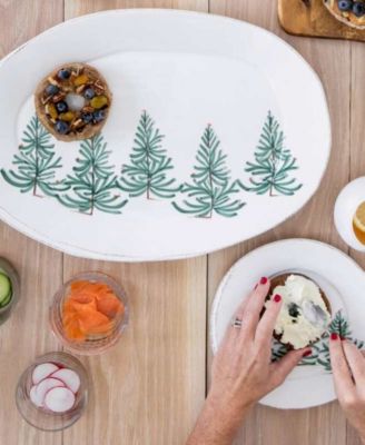 Lastra Holiday Small Oval Platter