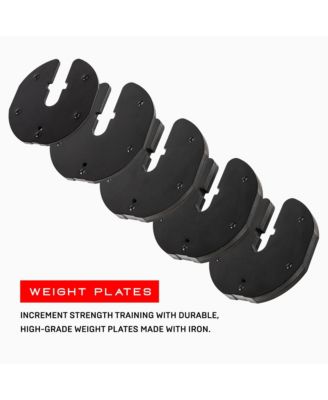 PowerDyne Adjustable Dumbbell Weights (Coal