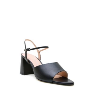 Women's Black Amal Customizable Point Sandal