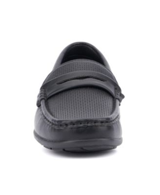 Boys Youth Errol Textured Loafer Dress Shoe