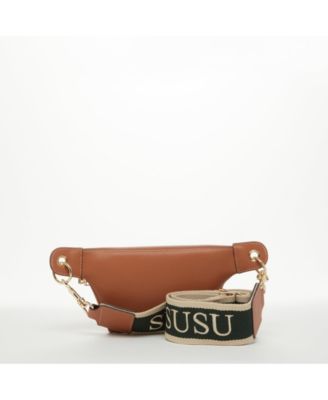 Chest Sling Bag Shoulder Sling Bag Little Brown Bag Leather Crossbody Sling Bag