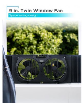 9 inch Dual Window Fan