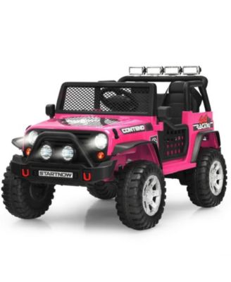 12V Kids Remote Control Electric Ride On Truck Car with Lights and Music