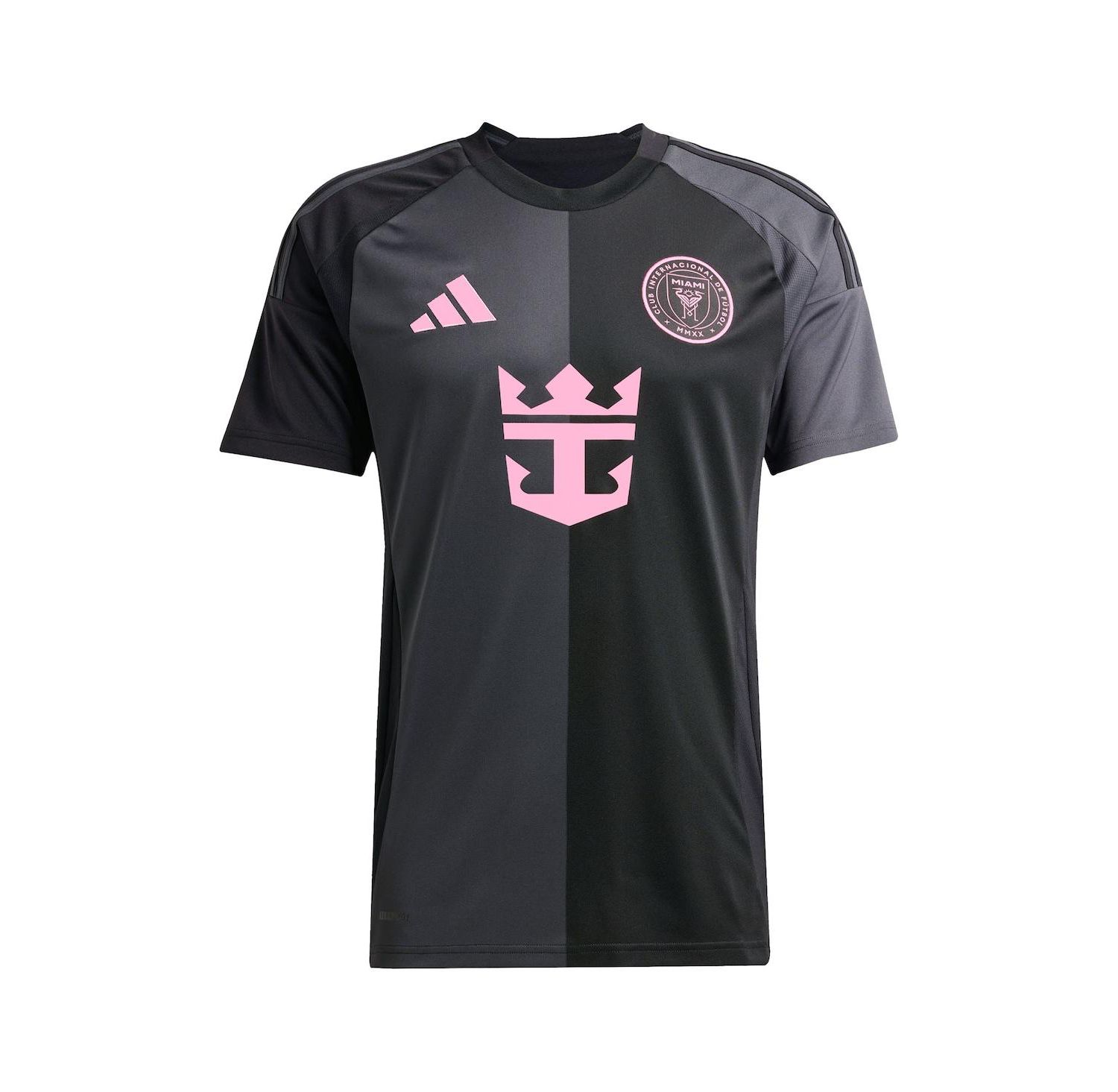 Men's Jordi Alba Ramos Black Inter Miami CF 2025 The Fortitude Kit Replica Player Jersey