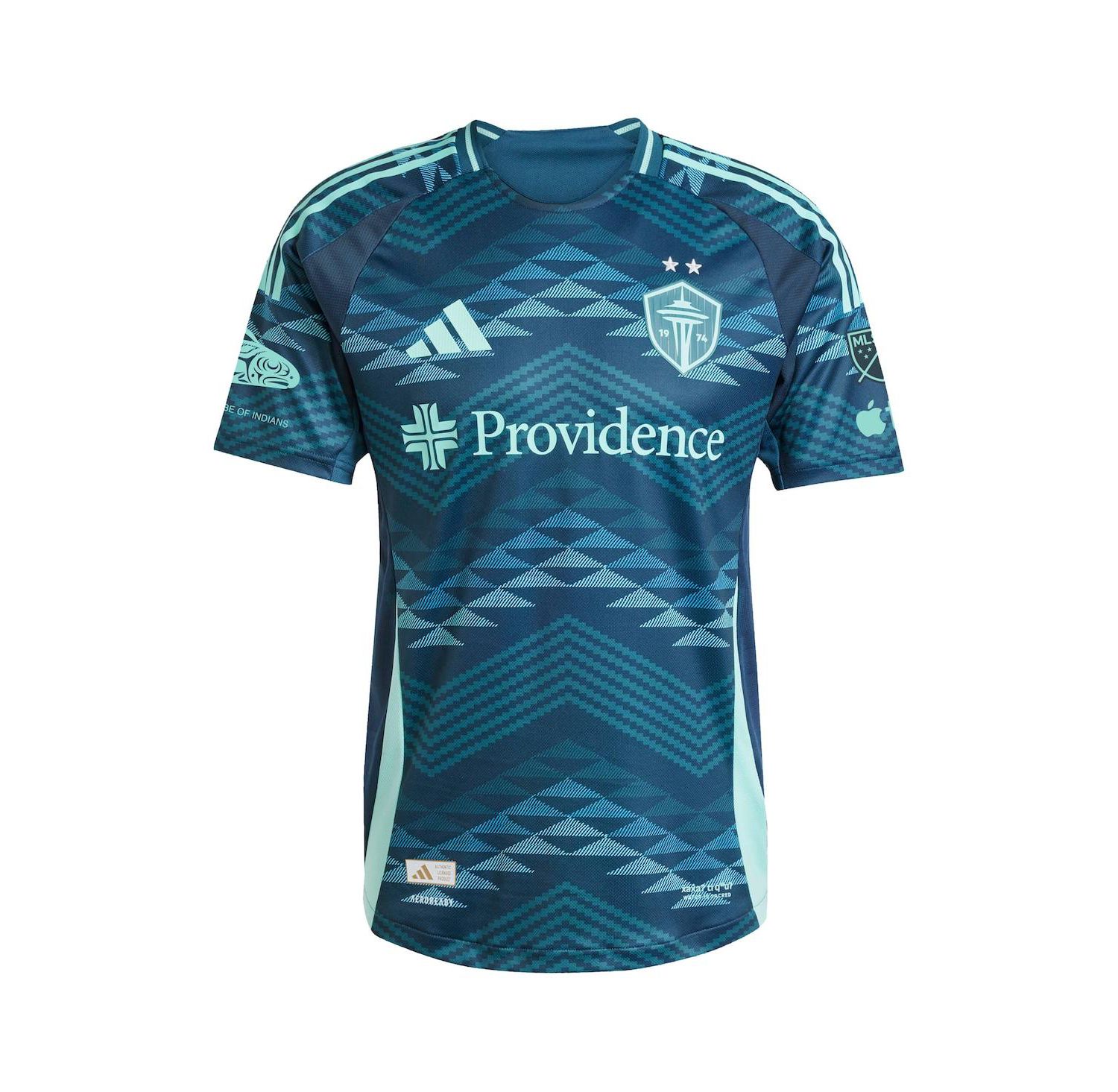 Men's Jordan Morris Blue Seattle Sounders FC 2025 The Salish Sea Kit Authentic Player Jersey