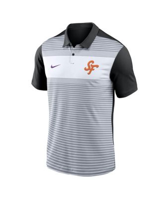 Men's White/Black San Francisco Giants 2025 City Connect Fashion Legacy Icon Vapor Performance Polo Shirt