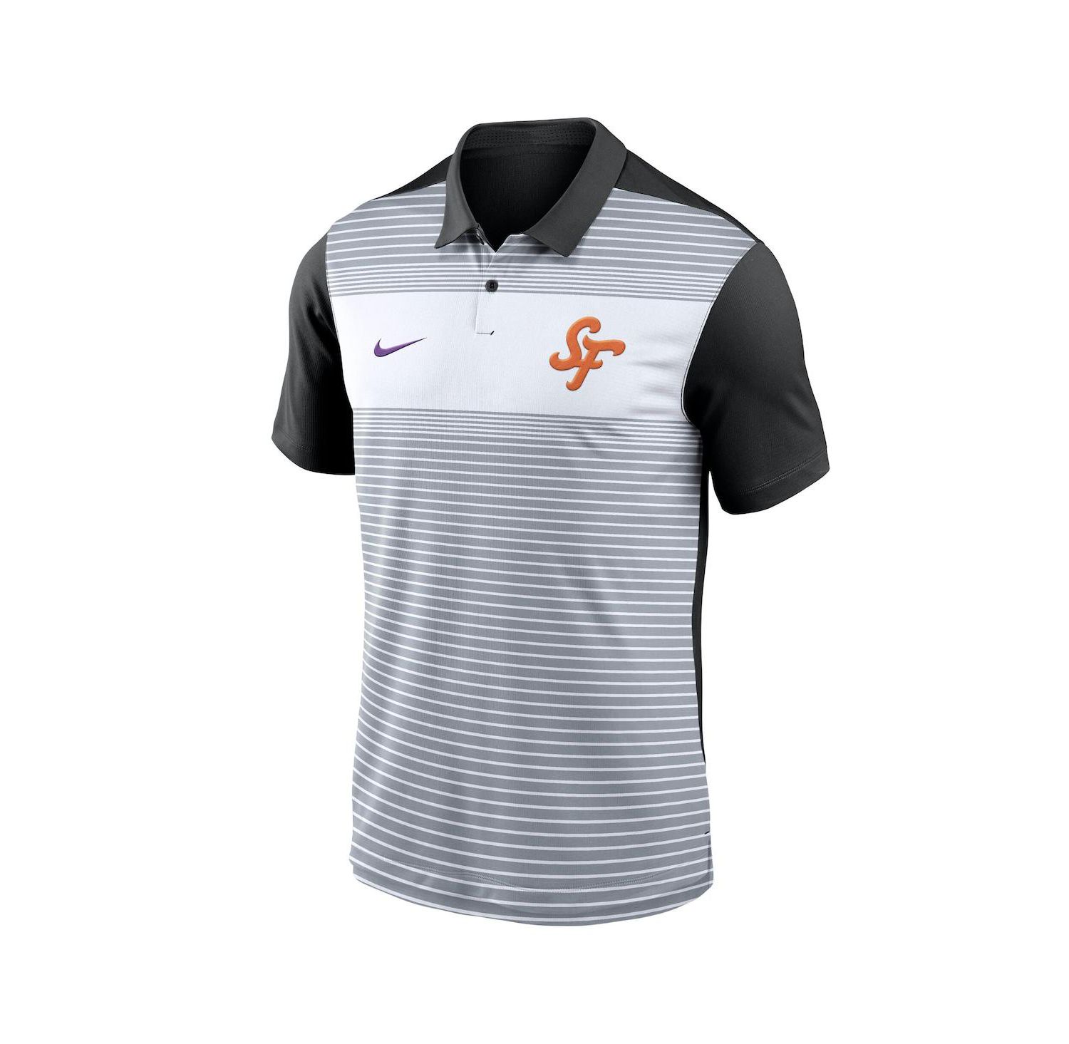 Men's White/Black San Francisco Giants 2025 City Connect Fashion Legacy Icon Vapor Performance Polo Shirt