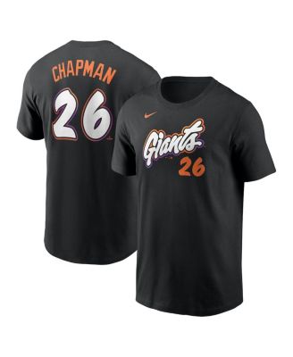 Nike - Men's Matt Chapman Anthracite San Francisco Giants 2025 City Connect Fuse Name Number T-Shirt