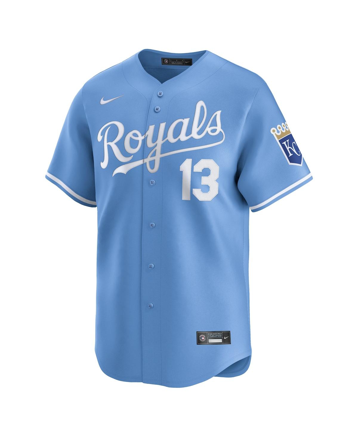 Nike Men's Salvador Perez Light Blue Kansas City Royals Alternate Limited Player Jersey