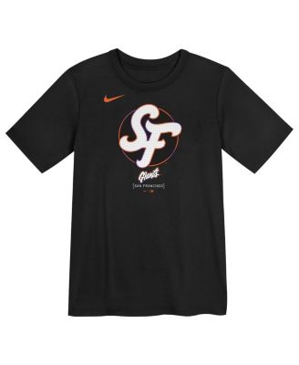 Preschool Black San Francisco Giants 2025 City Connect Logo T-Shirt