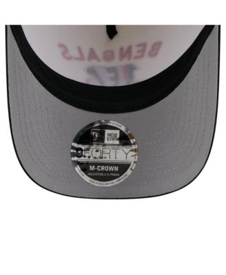 Men's Cream/Black Cincinnati Bengals 2025 NFL Draft 9FORTY A-Frame M-Crown Adjustable Hat