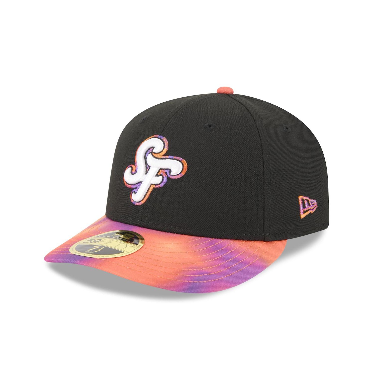 Men's Black/Orange San Francisco Giants 2025 City Connect Low Profile 59FIFTY Fitted Hat