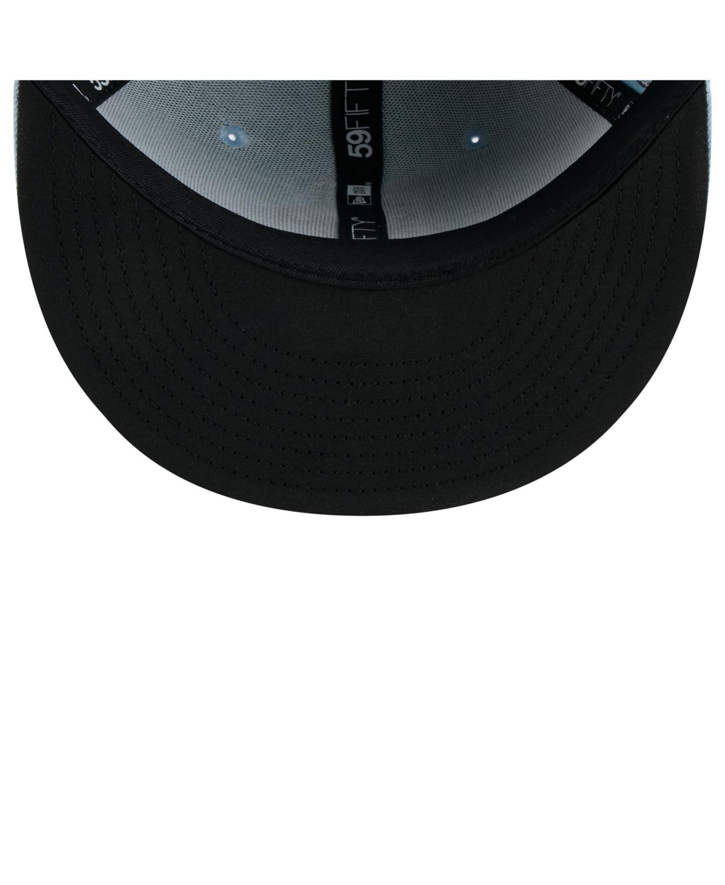 Мужские головные уборы New Era Light Blue Washington Nationals 2025 City Connect Fan Pack 59FIFTY Fitted Hat — фото 5