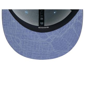 Men's Light Blue/Navy Washington Nationals 2025 City Connect 9FIFTY Snapback Hat