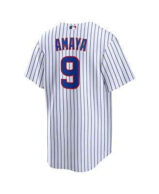 Men's Miguel Amaya White Chicago Cubs Home Replica Jersey