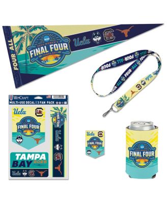 Wincraft - NCAA Women's Basketball Tournament March Madness Final Four Four-Team Fan Bundle