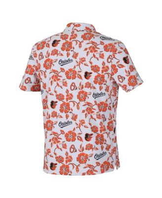 Men's White Baltimore Orioles PUA Performance Polo Shirt