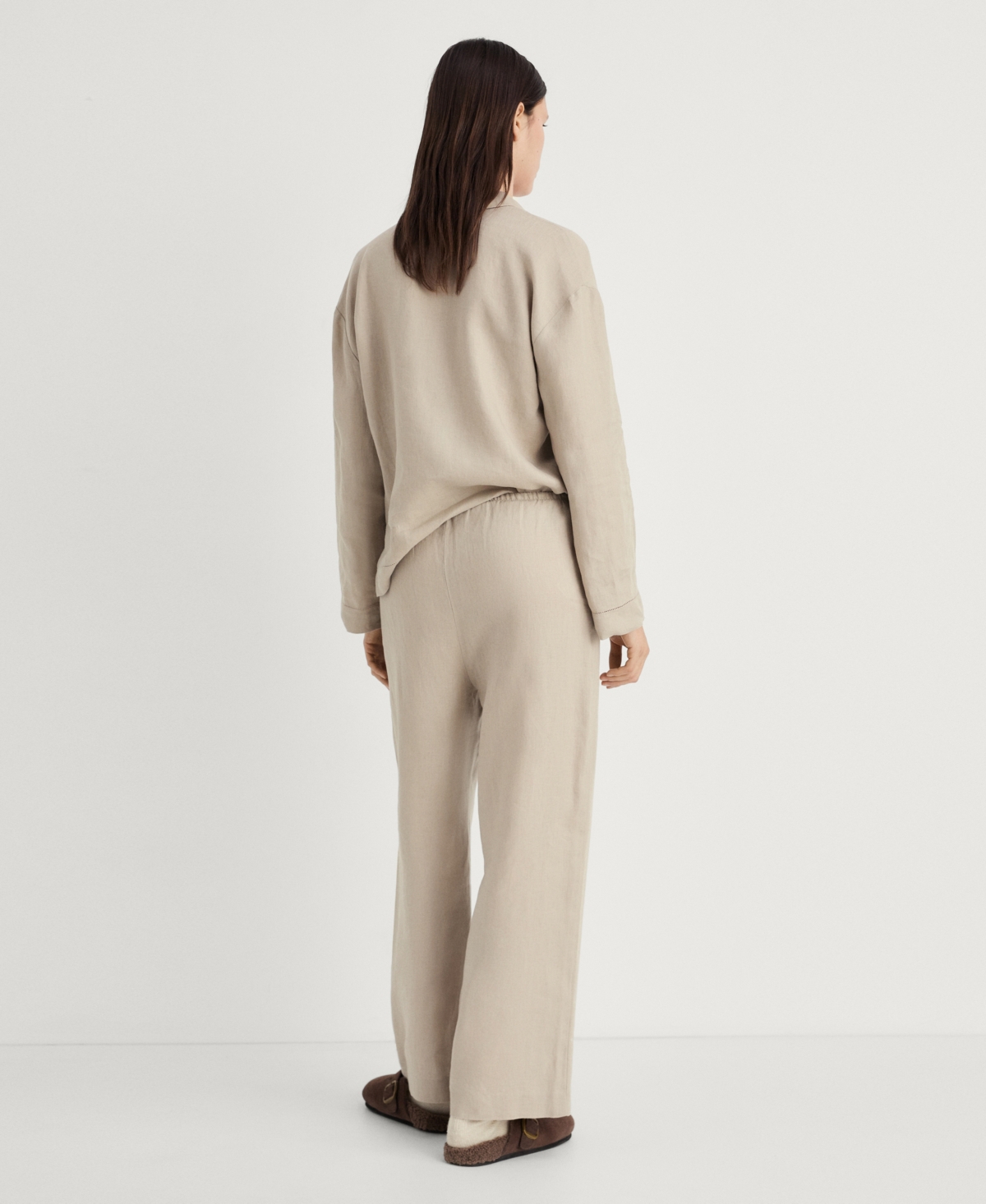 Mango Women's Linen-blend Pants