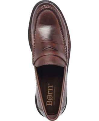 Men's Langley Leather Slip On Penny Loafers