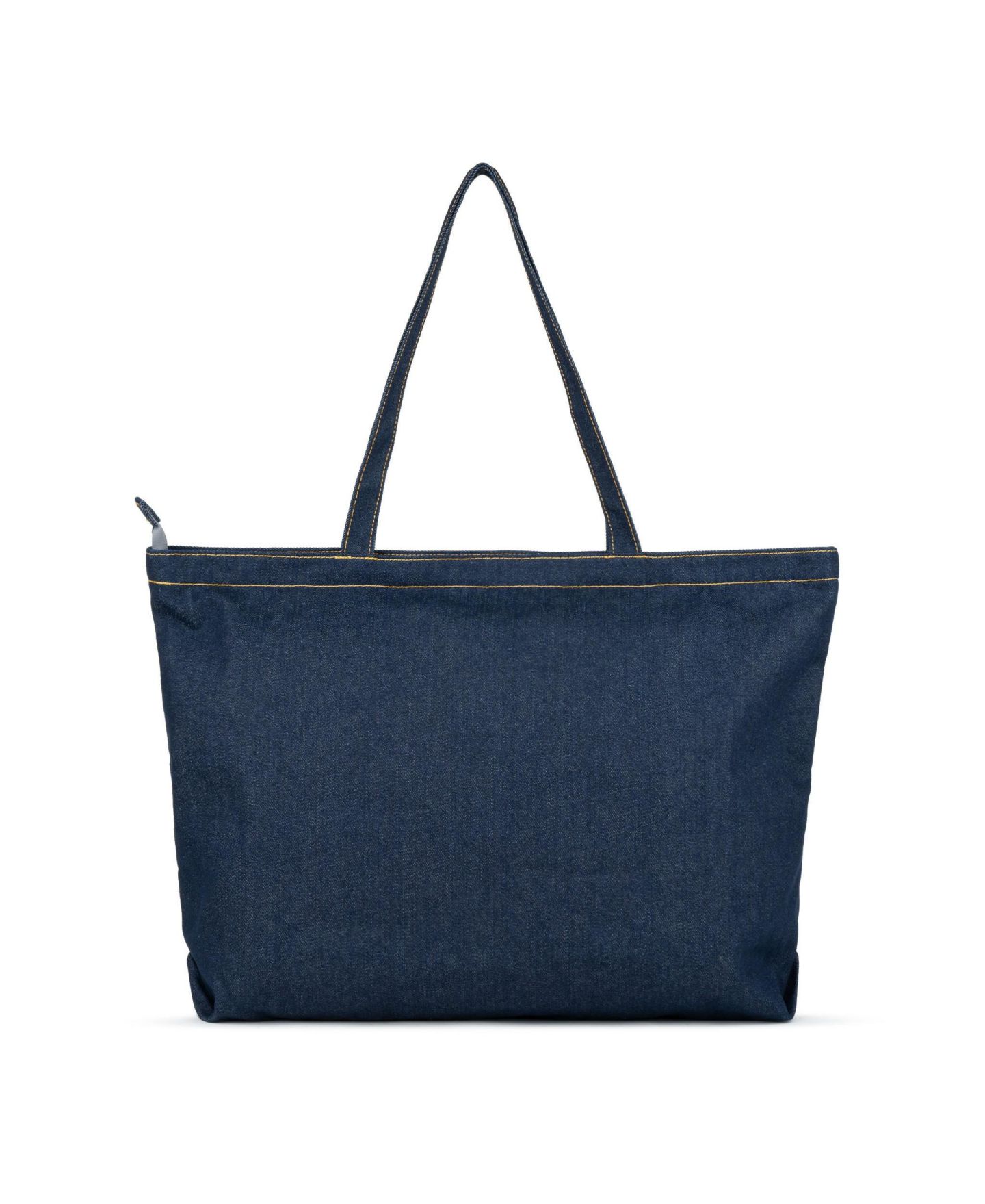 Женская сумка ORI London Portobello Wash Denim Large Cotton Wash Denim Cotton Large, цвет: Тёмная варка джинсовый — фото 3