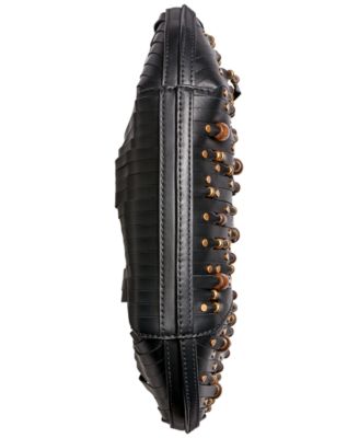 Baldwin Beaded Laser-cut Mini Shoulder Bag