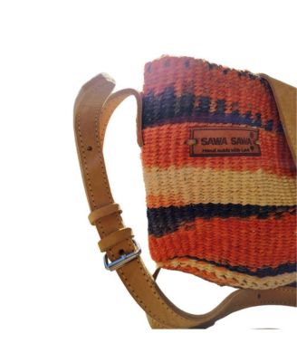 Dawn Handmade Sisal Crossbody Shoulder Bag