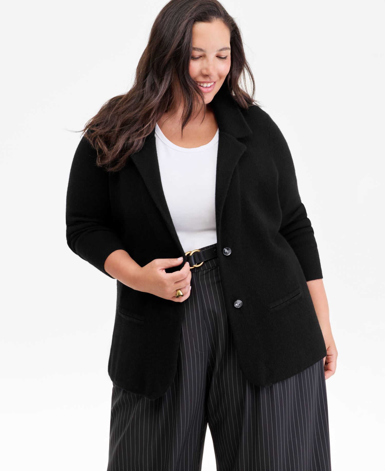Women's 100% Cashmere Blazer
