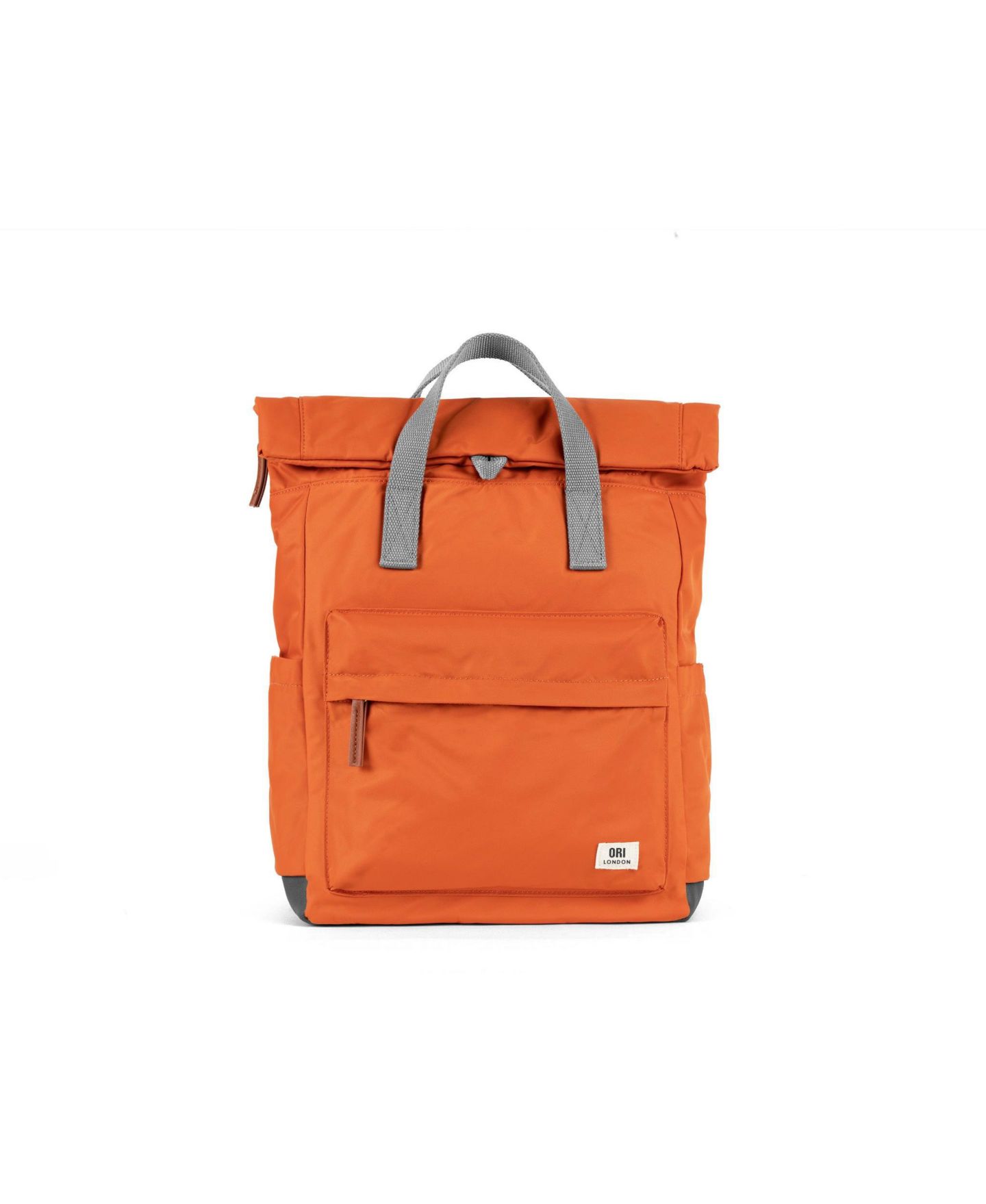 Рюкзак ORI London Canfield Roll Top in Recycled Nylon, цвет: Оранжевый — фото 1