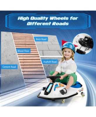 24V Electric Drifting Go Kart for Kids with 360° Spin Wireless Connection