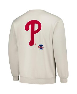 Men's Gray Philadelphia Phillies Ballpark Pullover Sweatshirt
