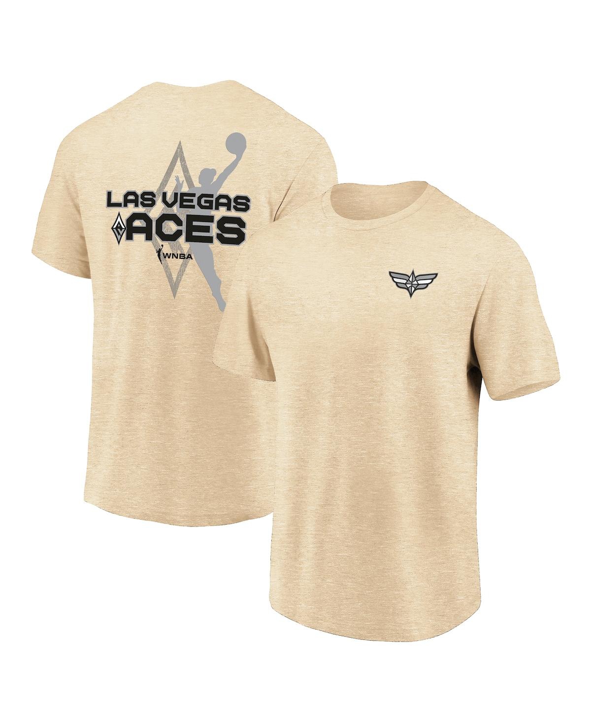 Fanatics Men's And Women's Natural Las Vegas Aces Wnbaâ Team Elite T-shirt
