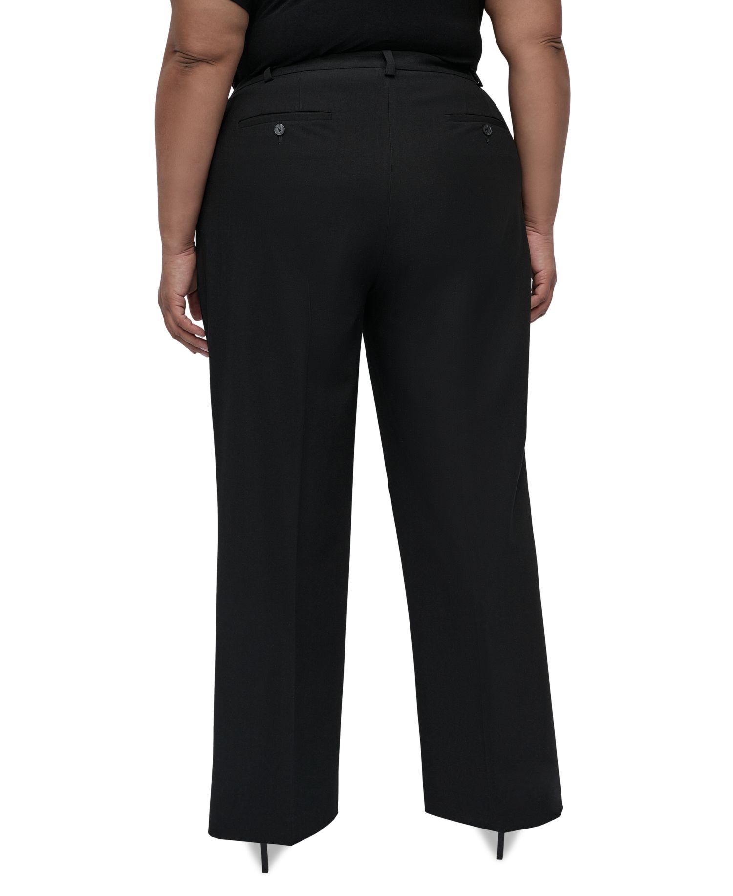 Plus Size Wide-Leg Pants