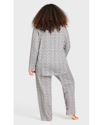 Women's Button Through Sleep Top