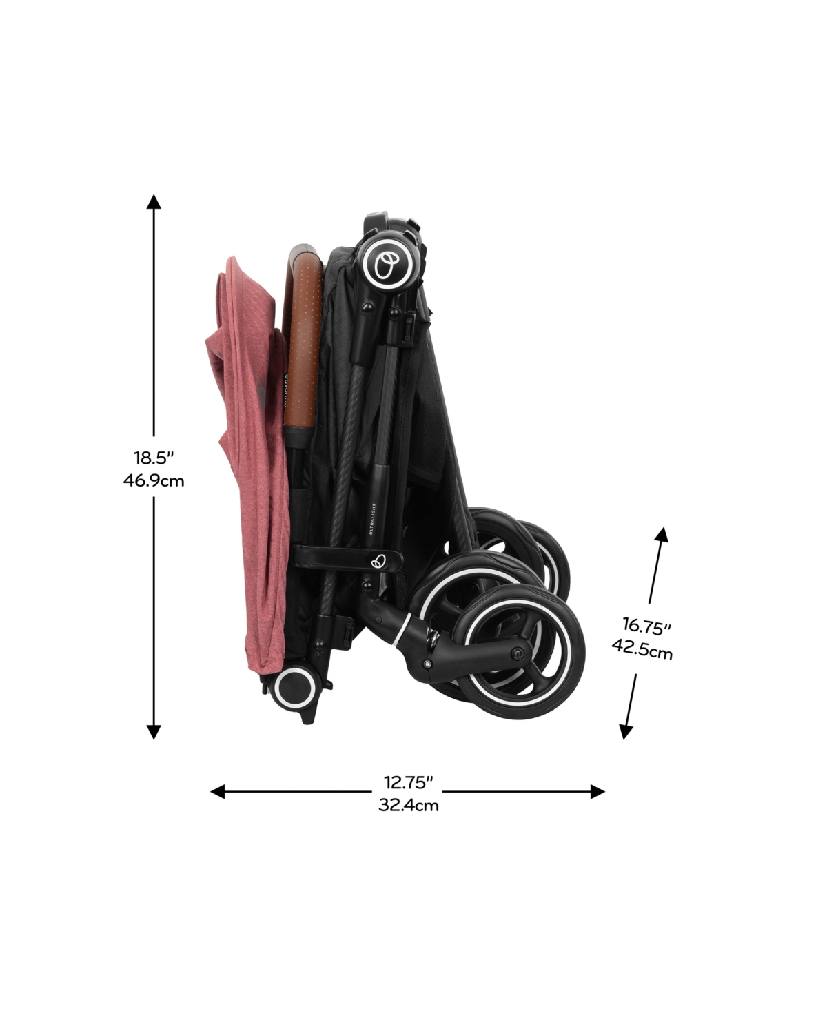 Evenflo Baby Hummingbird Carbonfiber Lightweight Stroller