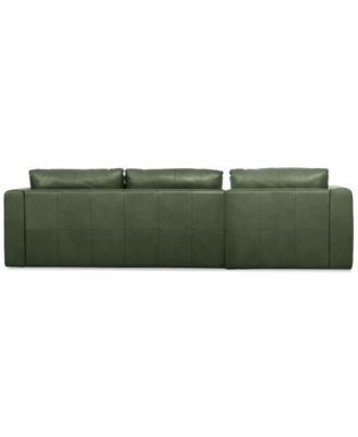 Touville 2-Pc. Leather Sectional with Chaise, Exclusively at Macy's