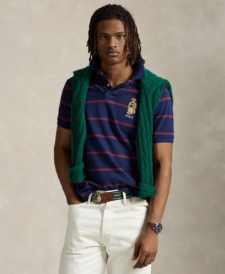 Polo Ralph Lauren - Men's Custom Slim Fit Bear Mesh Polo Shirt
